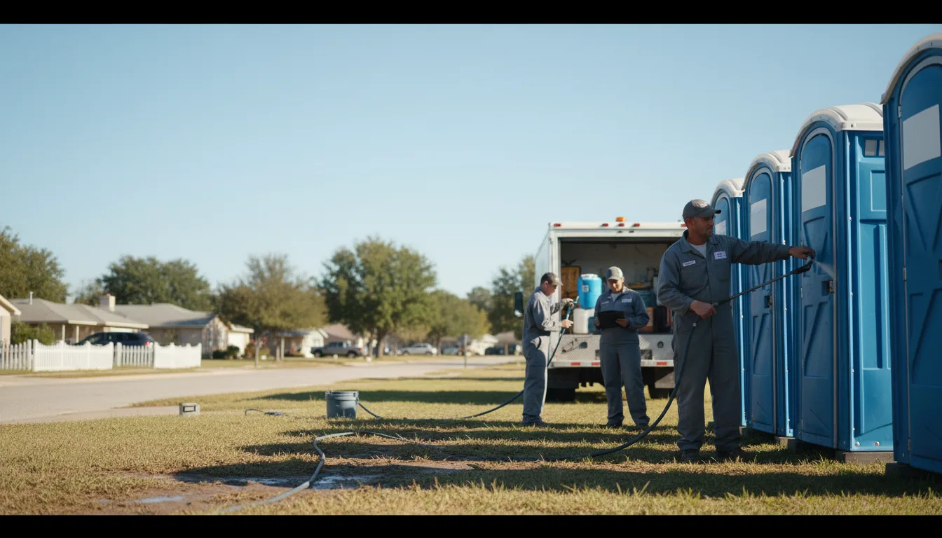 Long-Term Portable Toilet Rental in Windsor, OH near me